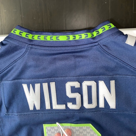 Seattle Seahawks Super Bowl XLIX #3 Russell Wilson NFL On Field Jersey | Size S - Picture 6 of 16